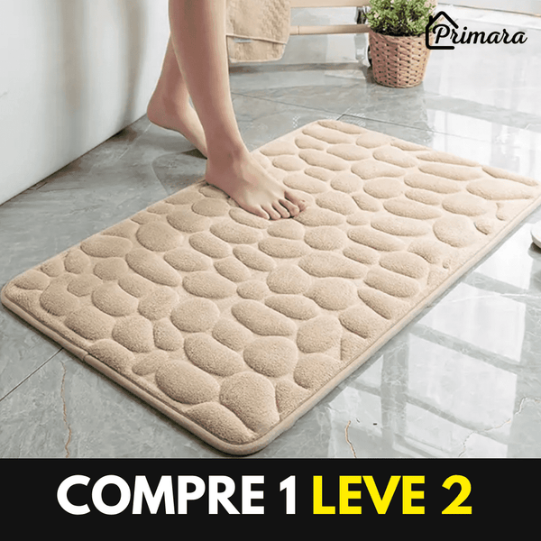 Tapete para Banheiro Antiderrapante Primar™ + PAGUE 1 LEVE 2 + Brinde Exclusivo - Loja Primara