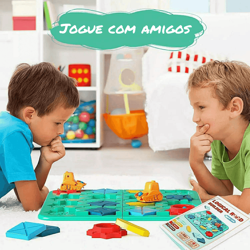 Tapete Mágico Logical Road Builder - Jogo de Agilidade e Memória - Loja Primara